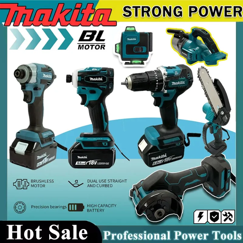 Woodworking Electric Saw - Kit de Herramientas Eléctricas Inalámbricas Makita,