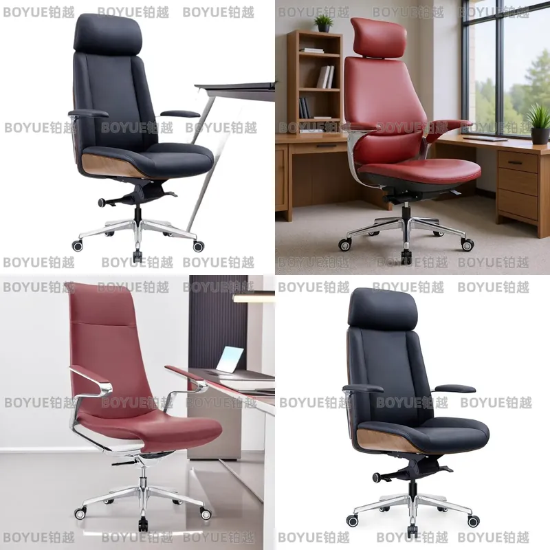 Woodworking Desk Chair - Silla de Oficina Ejecutiva Ergonómica, Respaldo