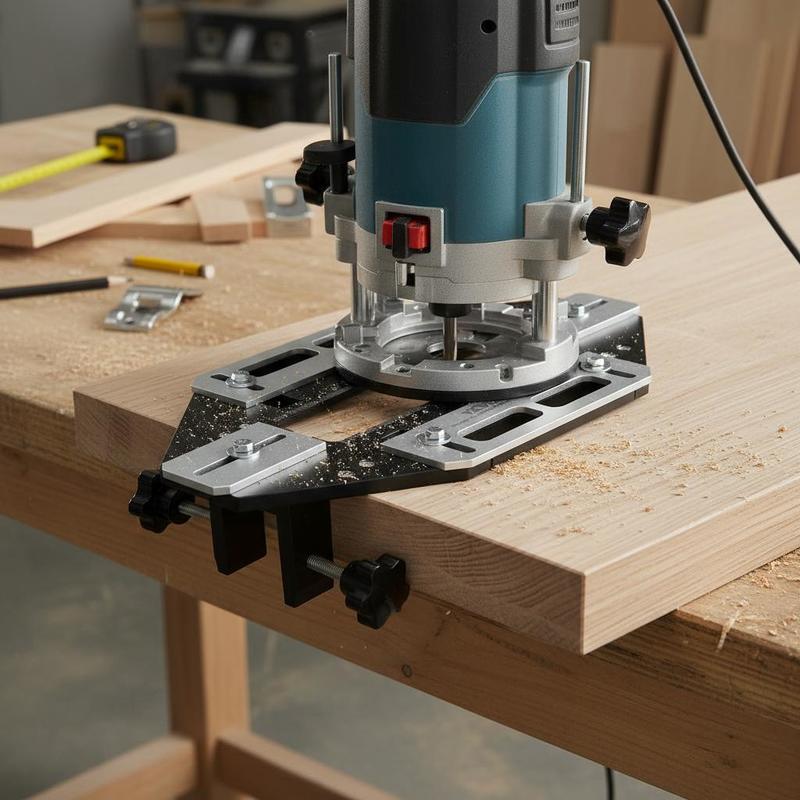 Woodworking Templates - Plantilla de mortaja de aleación de