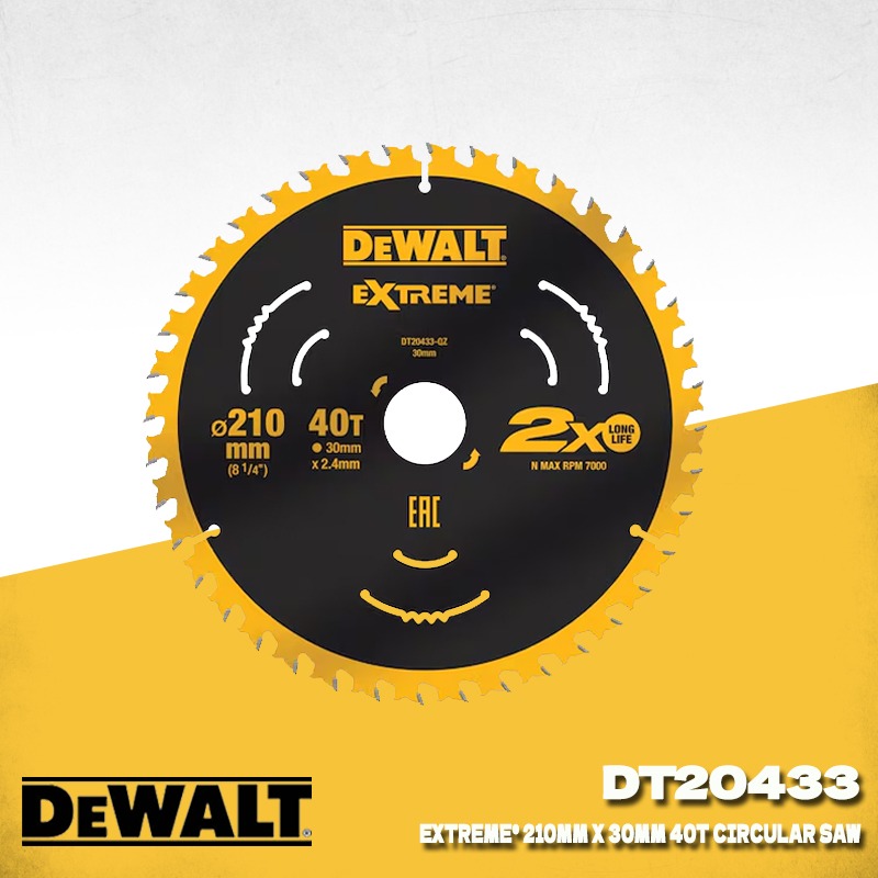 Woodworking Kerf - DEWALT DT20433 Disco de sierra circular