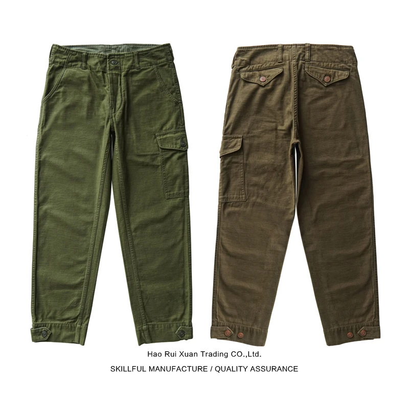 Woodworking Brand - Sauce Zhan Pantalones para hombre Pantalones