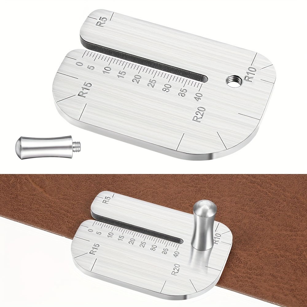 Woodworking Templates - Plantilla de esquina redonda ajustable de
