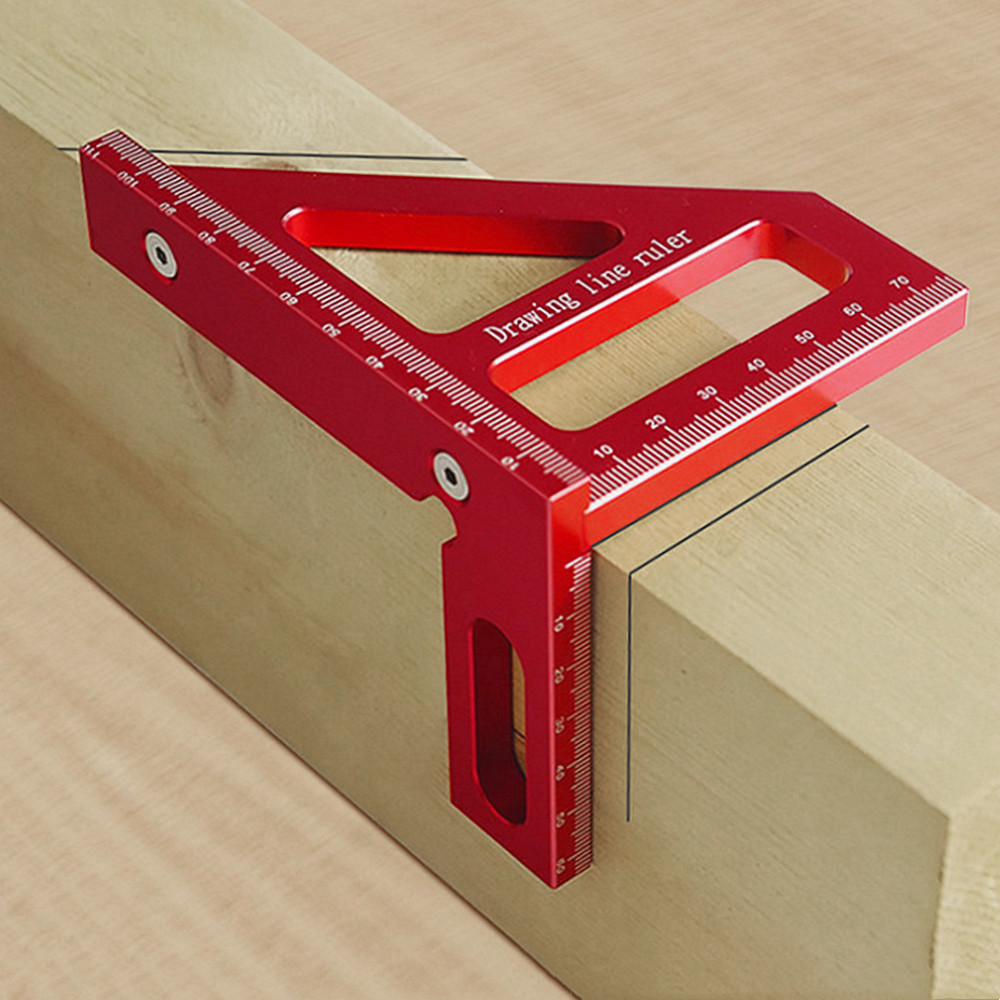 Woodworking For Engineers - Regla Triangular de Aleación de Aluminio