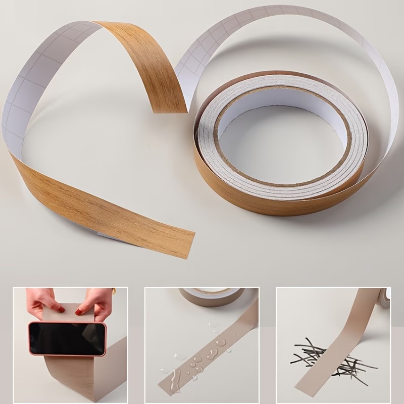 Xfasten Woodworking Tape - 1 rollo de cinta autoadhesiva con
