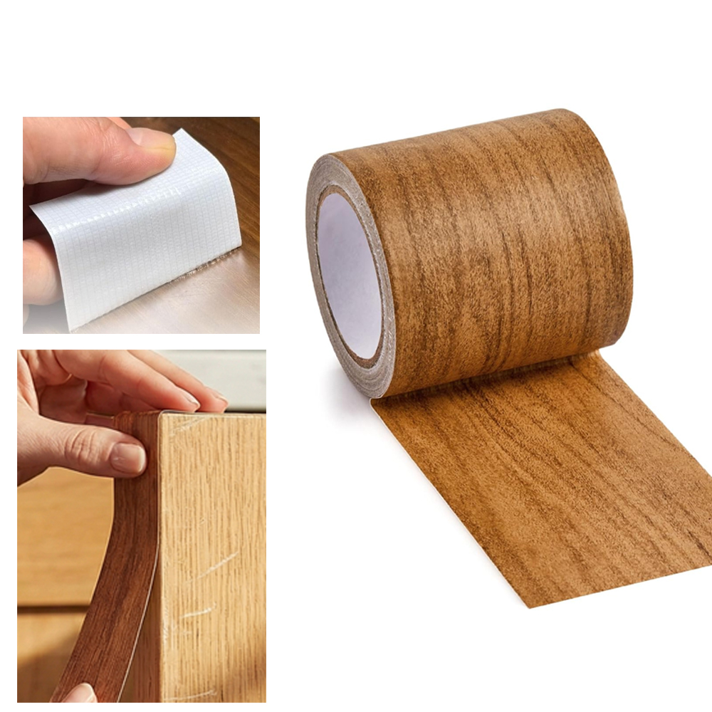 Xfasten Woodworking Tape - Cinta Adhesiva de Reparación con Diseño