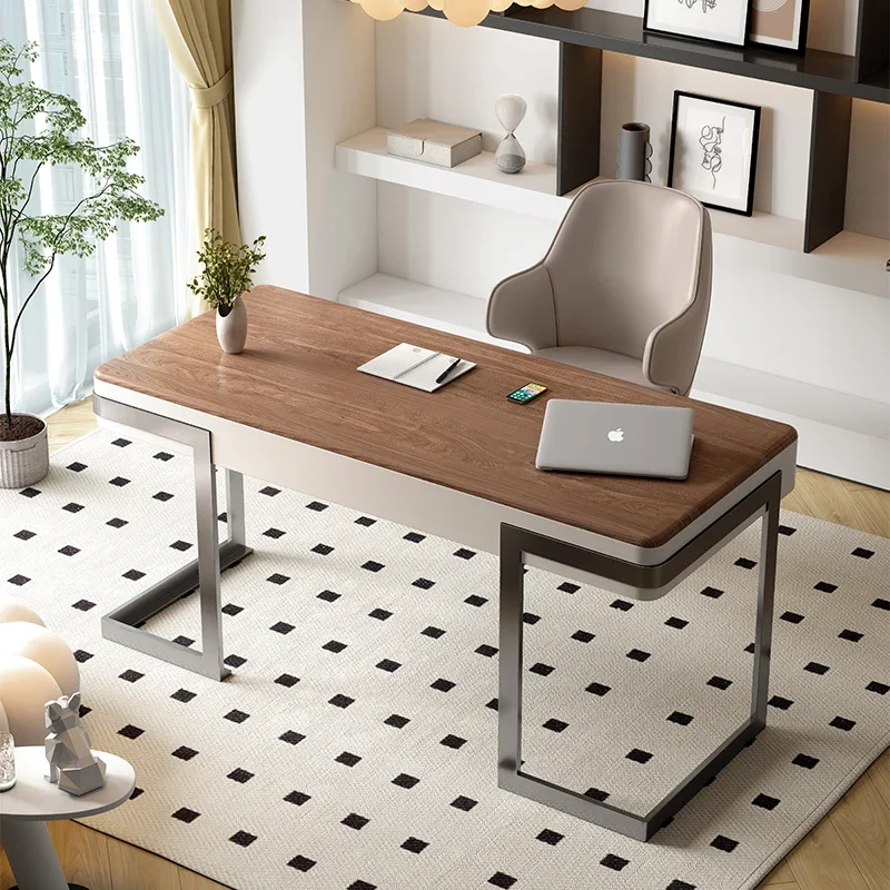 Woodworking Desk Chair - Escritorio de Oficina con Cajón para