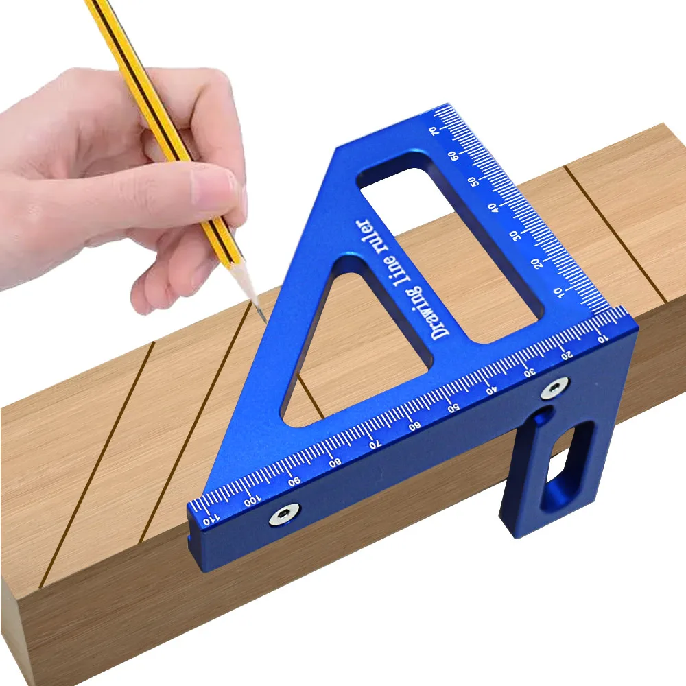 Woodworking For Engineers - Regla Triangular de Aleación de Aluminio