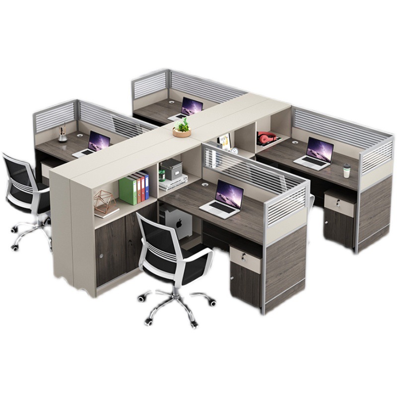 Woodworking Desk Chair - Escritorio para Empleados, Combinación de Silla