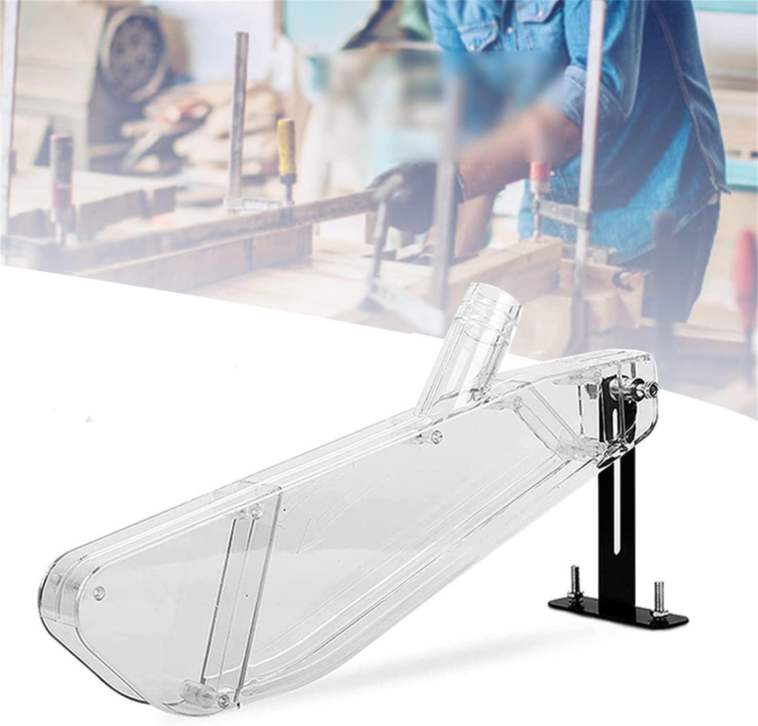 Woodworking Electric Saw - Cubierta Protectora Transparente para Sierra de