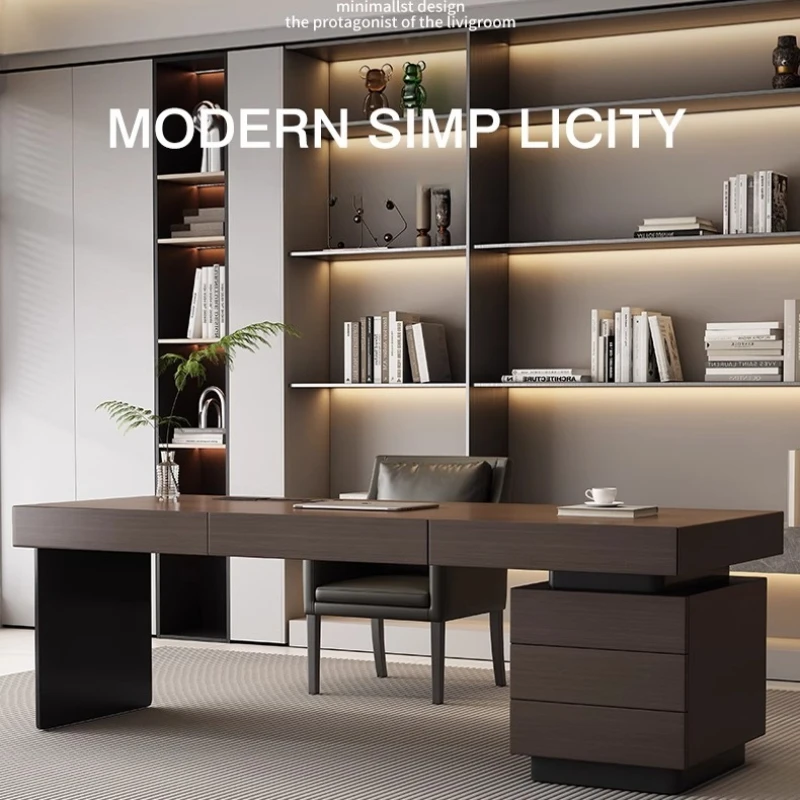 Woodworking Desk Chair - Escritorio de oficina italiano minimalista, silla