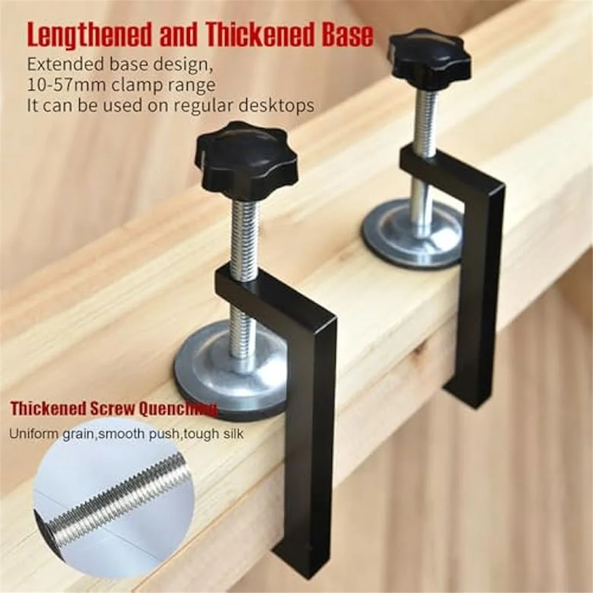 A06K Juego de 4 abrazaderas en - Woodworking Cutting Tools reseña y precio