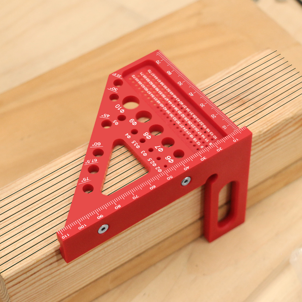 Regla de Medición Multiángulo  - Woodworking For Engineers reseña y precio