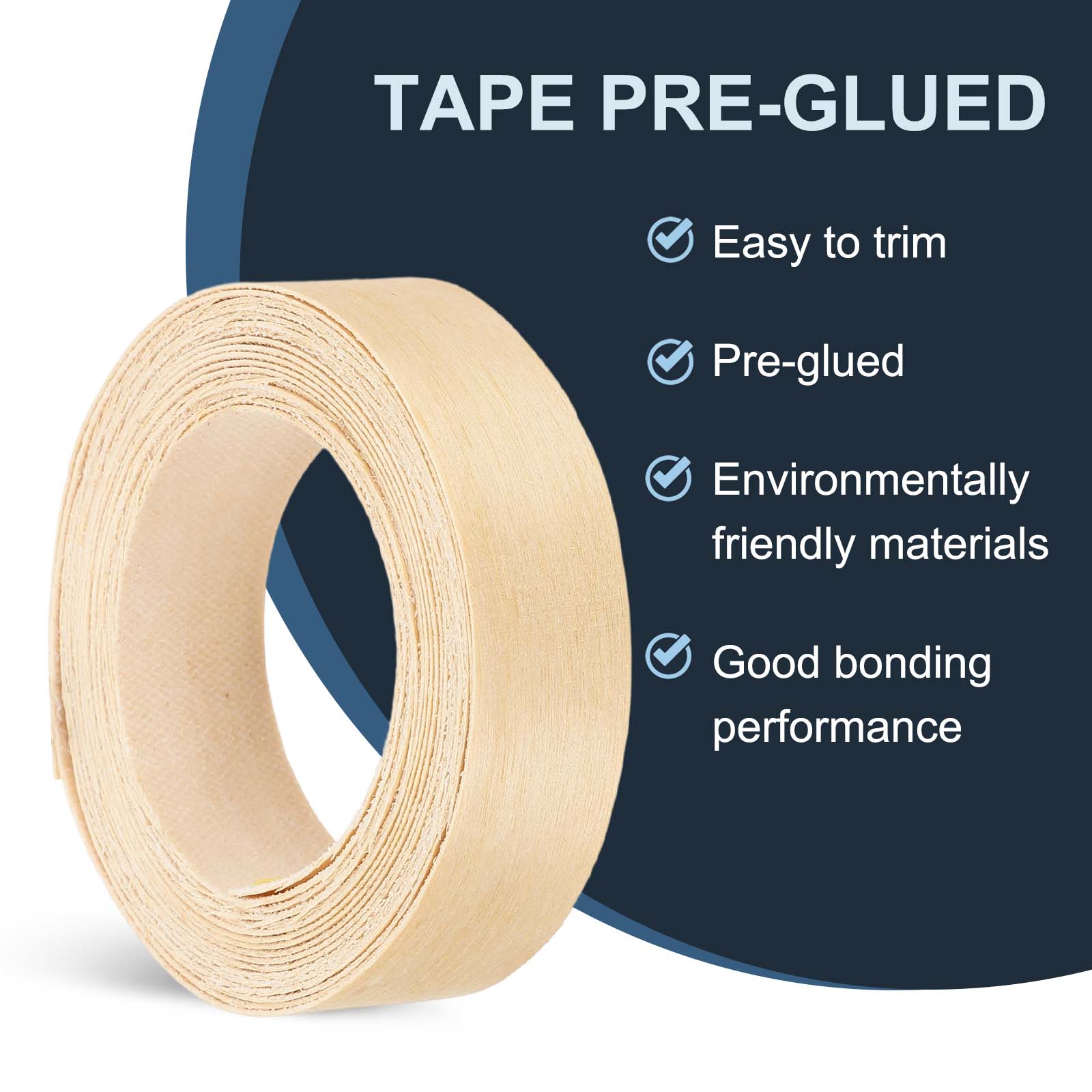 Cinta de chapa de madera con b - Xfasten Woodworking Tape reseña y precio