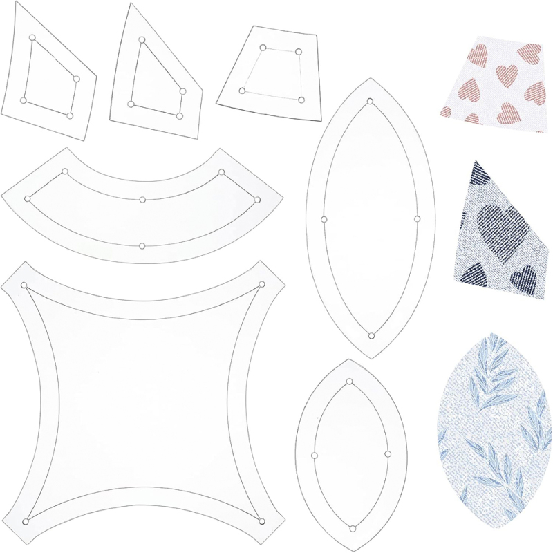 Plantillas acolchadas de acríl - Woodworking Templates reseña y precio