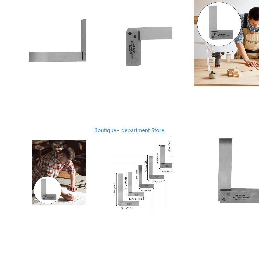 E1PD Machinist Square Precisió - Woodworking For Engineers reseña y precio