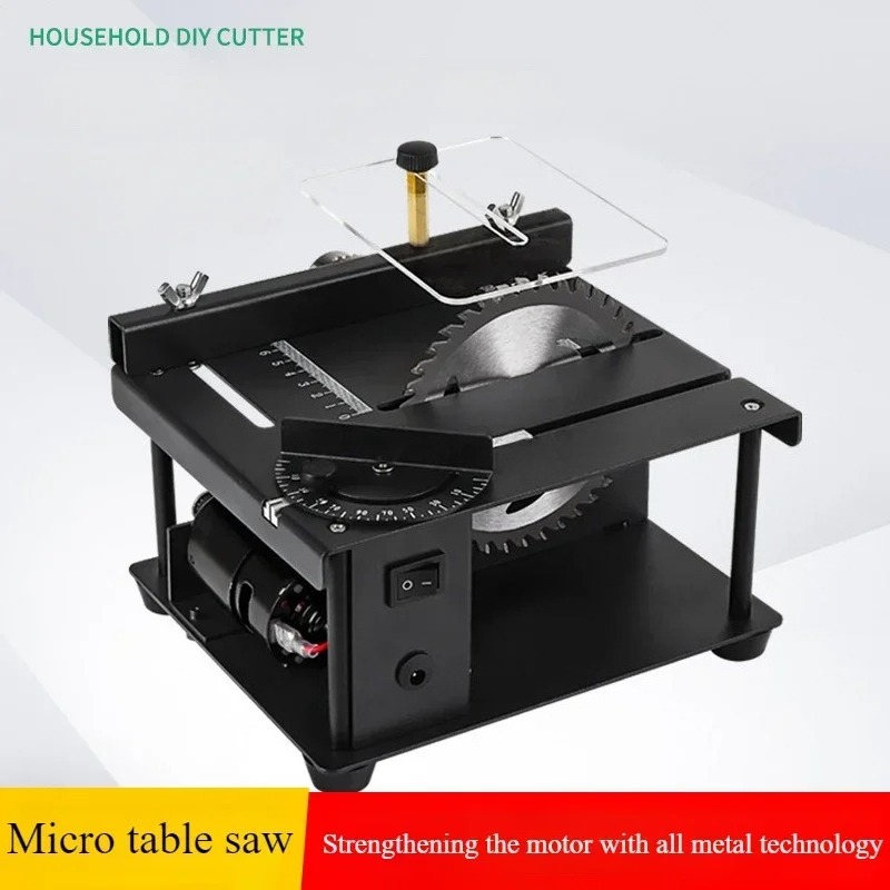 Micro Sierra de mesa pequeña p - Woodworking Electric Saw reseña y precio