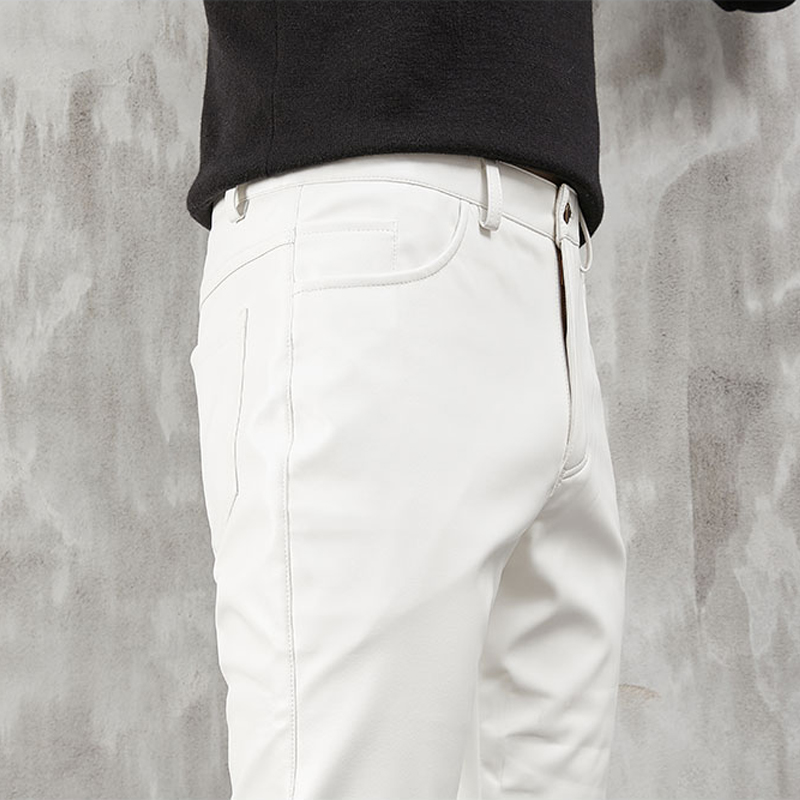 Pantalones de cuero para hombr - Woodworking Brand reseña y precio