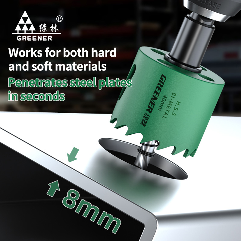 Juego de sierras perforadoras  - Woodworking Cutting Tools reseña y precio