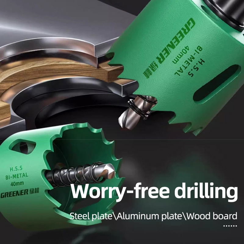 Juego de sierras perforadoras  - Woodworking Cutting Tools reseña y precio