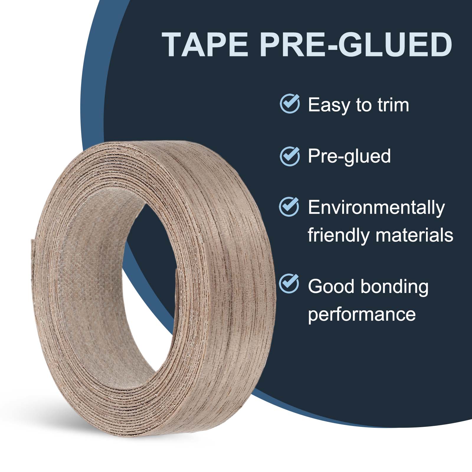 Banda de borde 3/7/15/30M 13/1 - Xfasten Woodworking Tape reseña y precio
