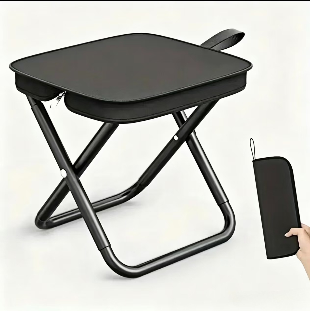 Taburete plegable compacto y l - Woodworking Outdoor Furniture reseña y precio