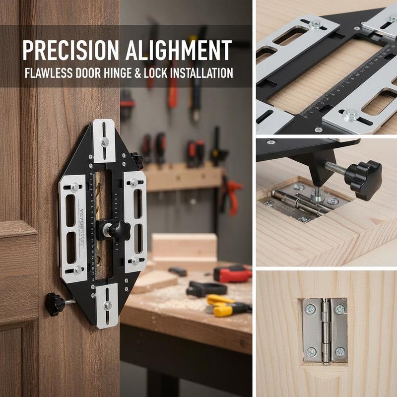 Plantilla de mortaja de aleaci - Woodworking Templates reseña y precio