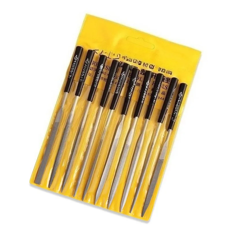 10 unids/set juego de limas de - Woodworking Files And Rasps reseña y precio