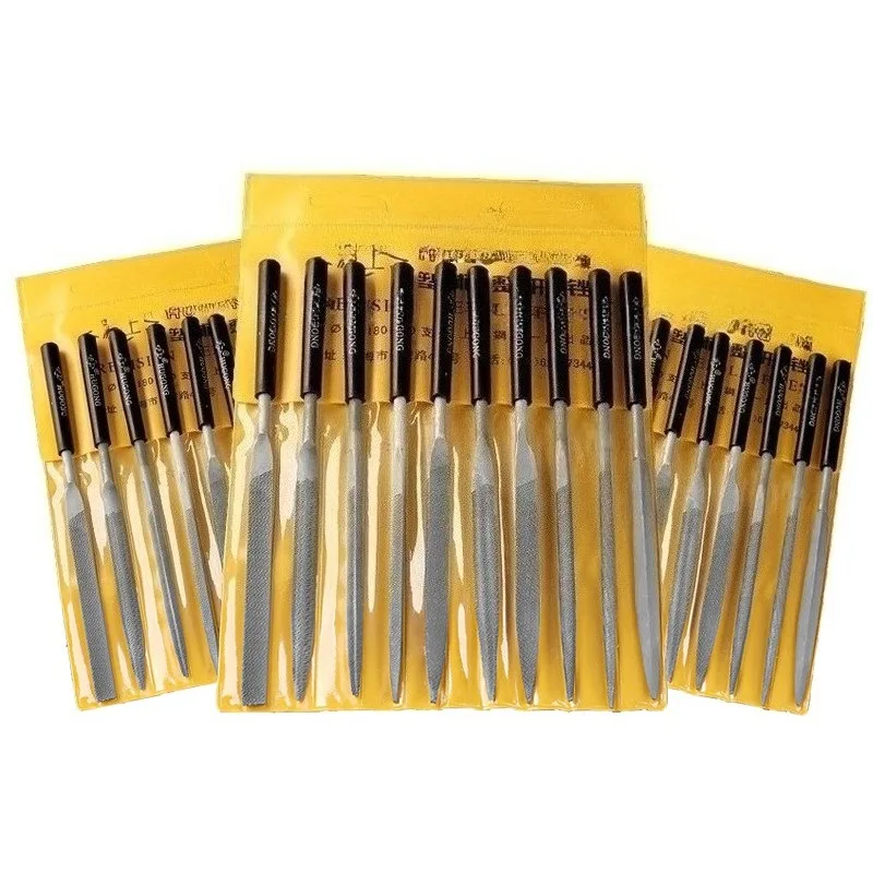10 unids/set juego de limas de - Woodworking Files And Rasps reseña y precio