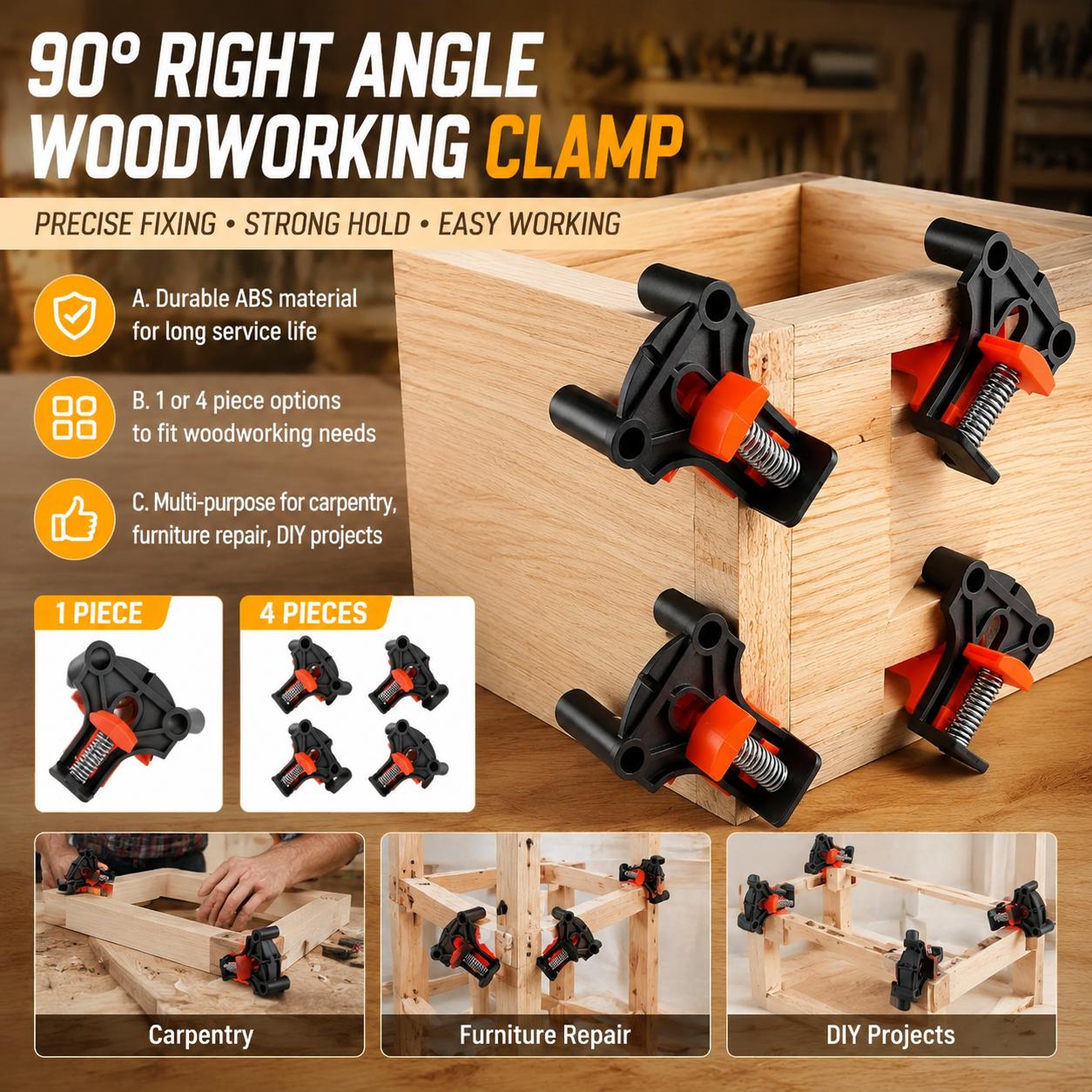 Kit de Abrazaderas de Esquina  - Woodworking Hardware reseña y precio