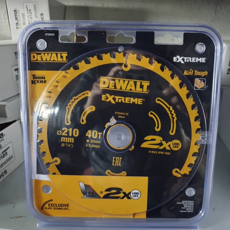 DEWALT DT20433 Disco de sierra - Woodworking Kerf reseña y precio