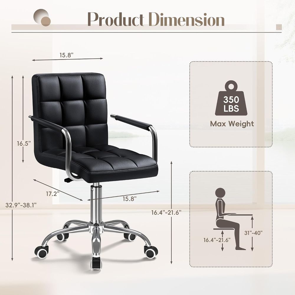 Silla de Oficina Giratoria Aco - Woodworking Desk Chair reseña y precio