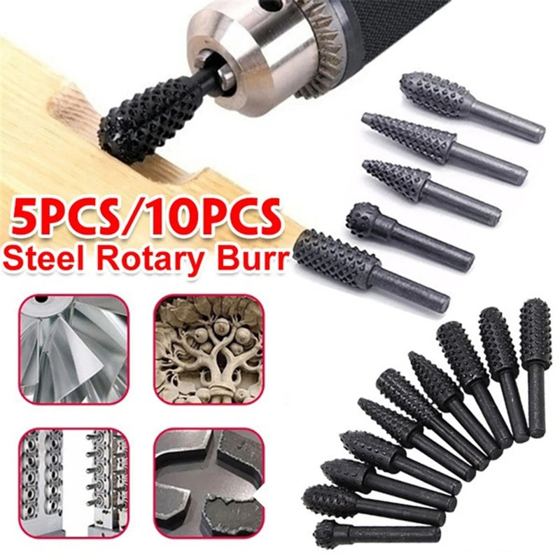Juego de rebabas rotativas de  - Woodworking Files And Rasps reseña y precio