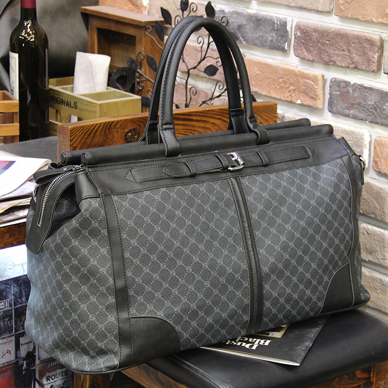 Bolso de viaje a cuadros a la  - Woodworking Brand reseña y precio