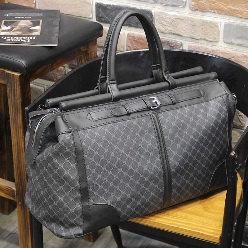 Bolso de viaje a cuadros a la  - Woodworking Brand reseña y precio