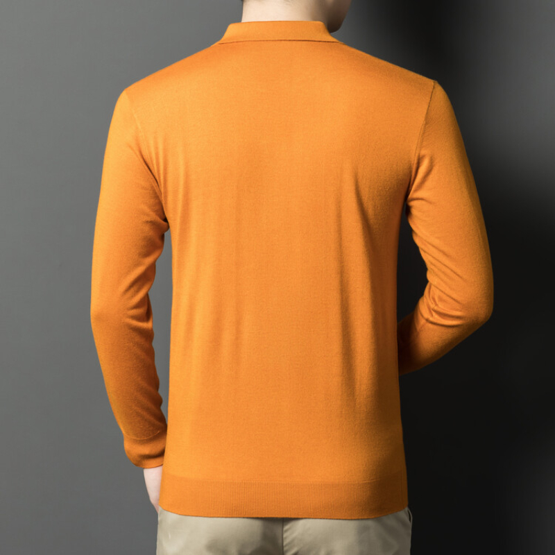 Jersey de hombre con cuello en - Woodworking Brand reseña y precio