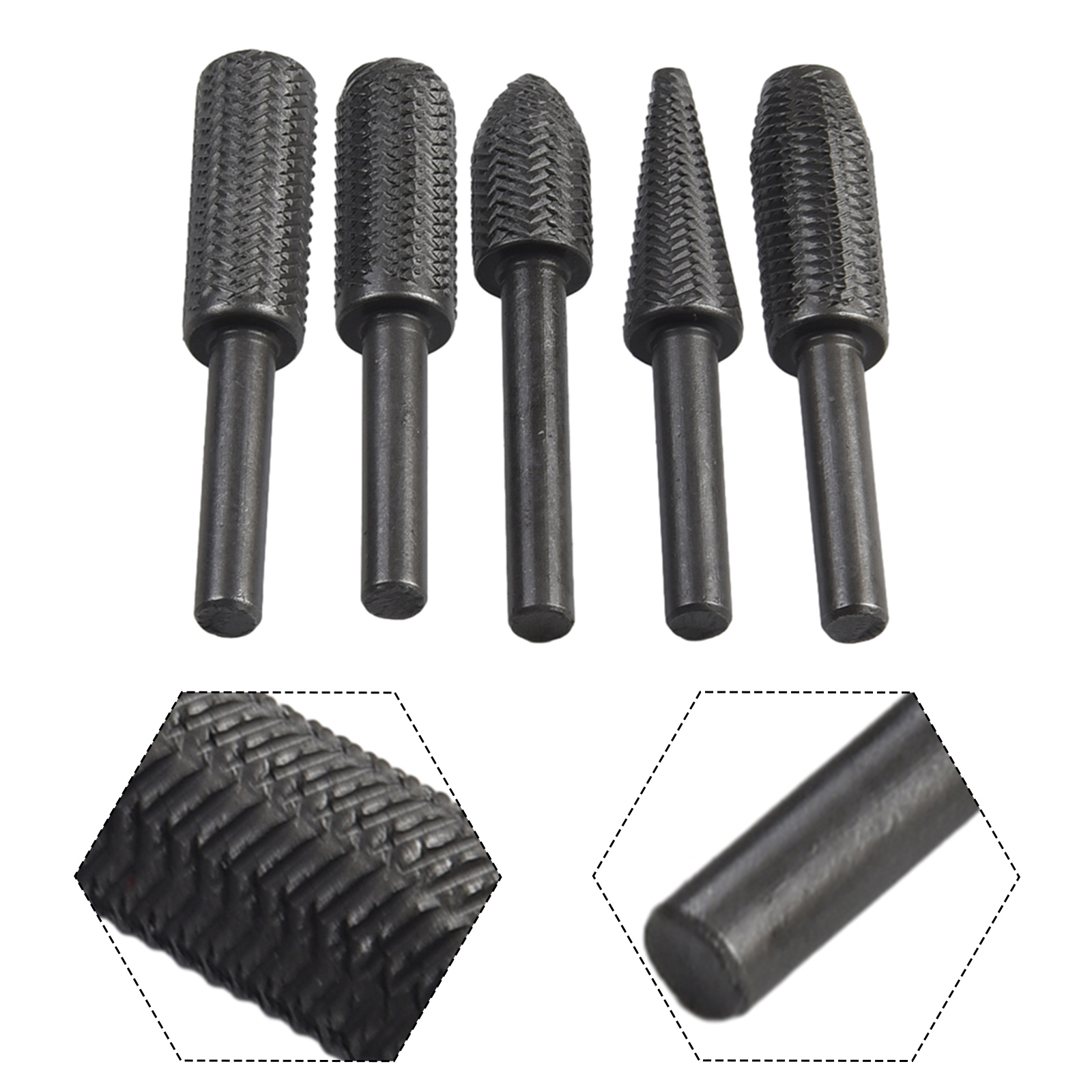 Juego de limas rotatorias de d - Woodworking Files And Rasps reseña y precio