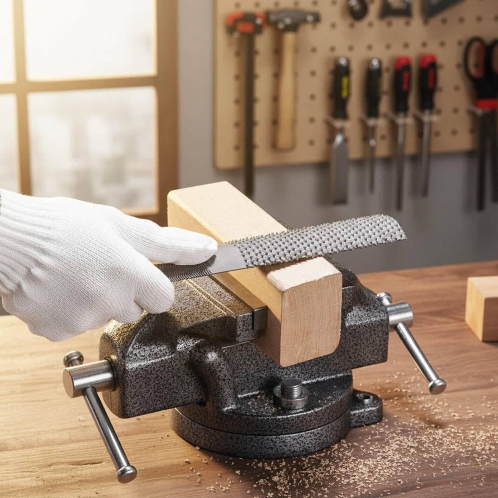 Lima de acero al carbono 4 en  - Woodworking Files And Rasps reseña y precio