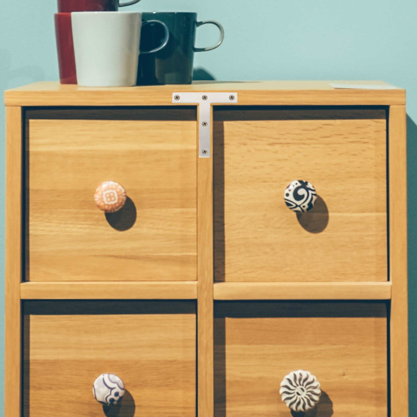Soportes de esquina en forma d - Woodworking Desk Chair reseña y precio