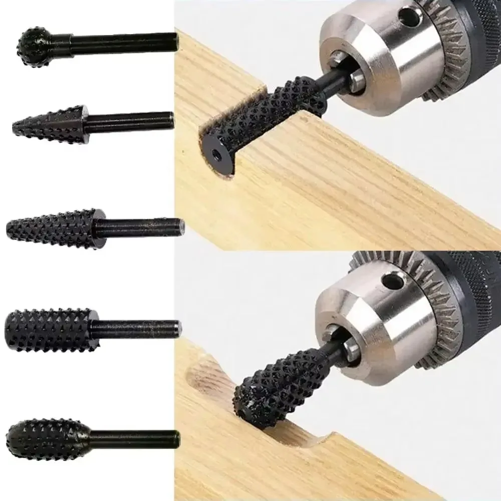 Juego de 5 uds de brocas de li - Woodworking Files And Rasps reseña y precio