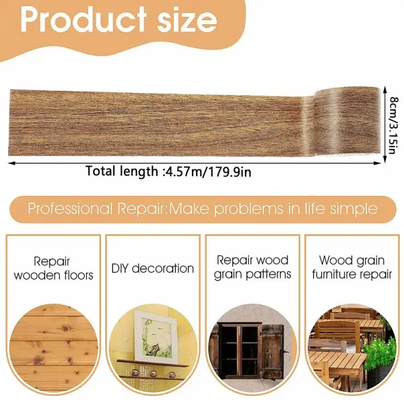 Cinta adhesiva de reparación d - Xfasten Woodworking Tape reseña y precio