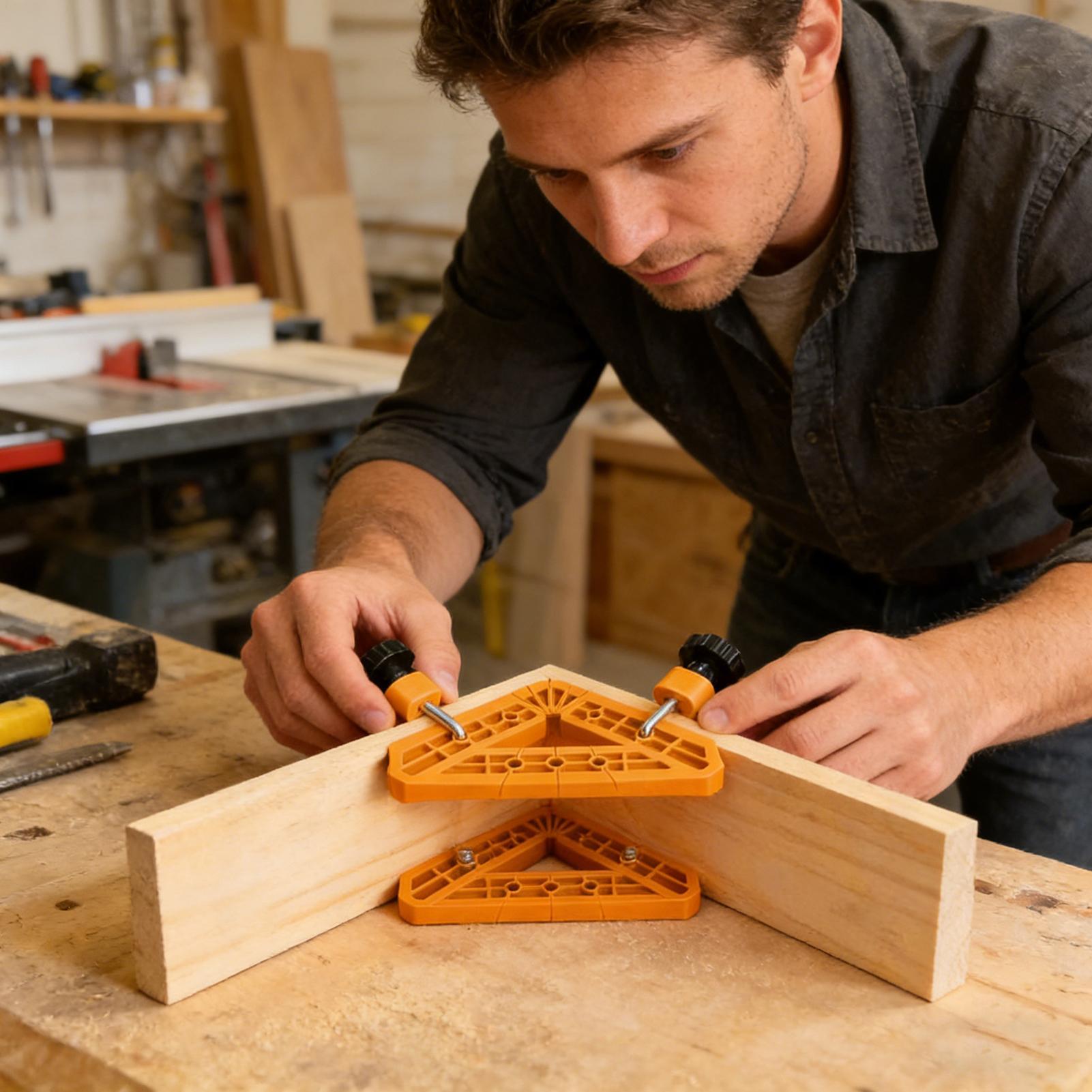 Abrazaderas de 90 grados, 6 pi - Woodworking Cutting Tools reseña y precio