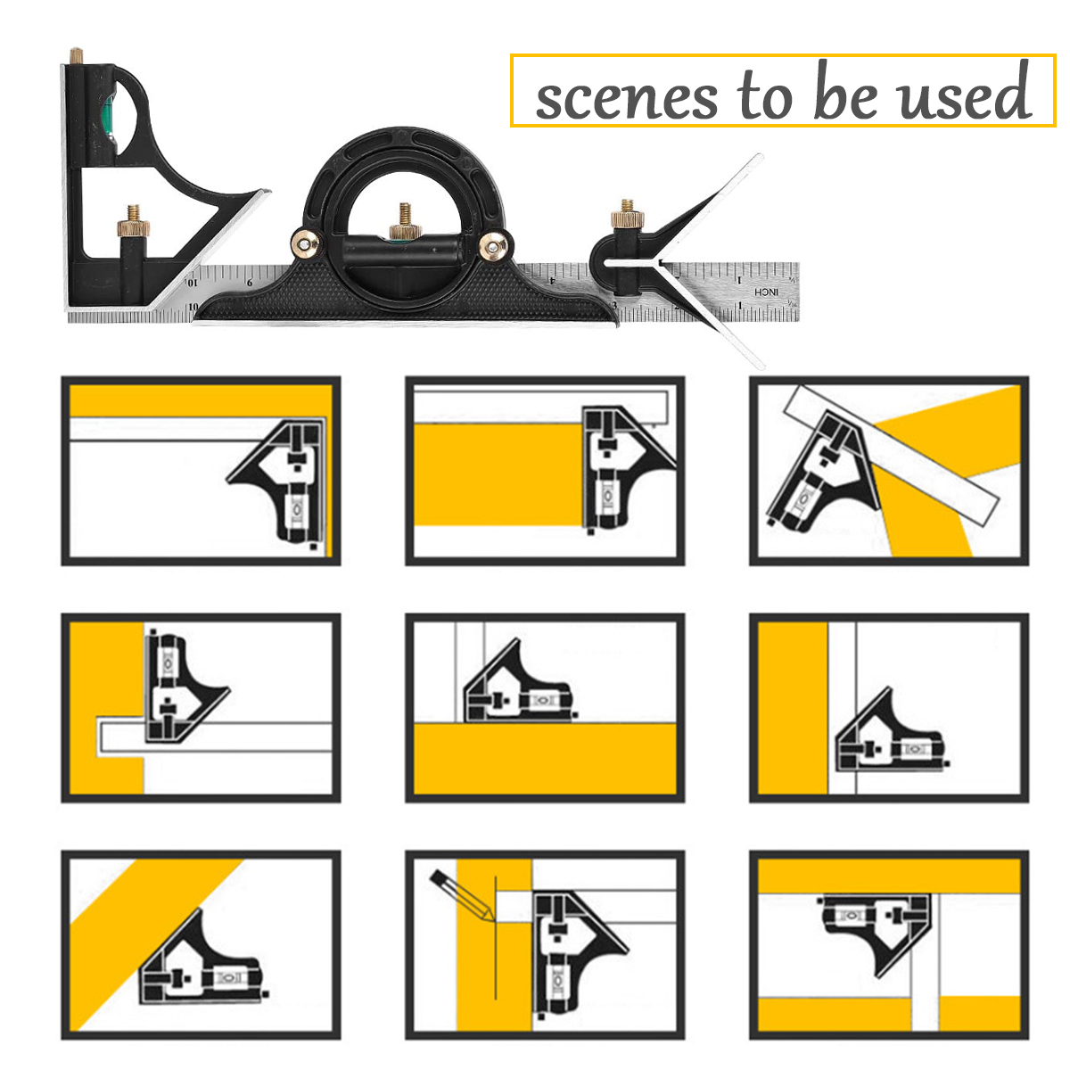 Juego de reglas de ángulo de c - Woodworking For Engineers reseña y precio