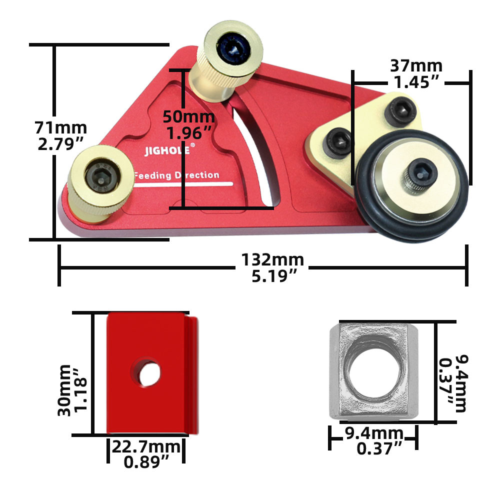 1 par de guías de precisión de - Woodworking Cutting Tools reseña y precio