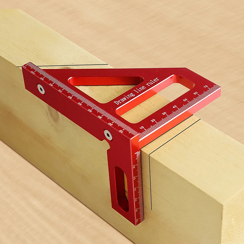 Regla Triangular de Aleación d - Woodworking For Engineers reseña y precio