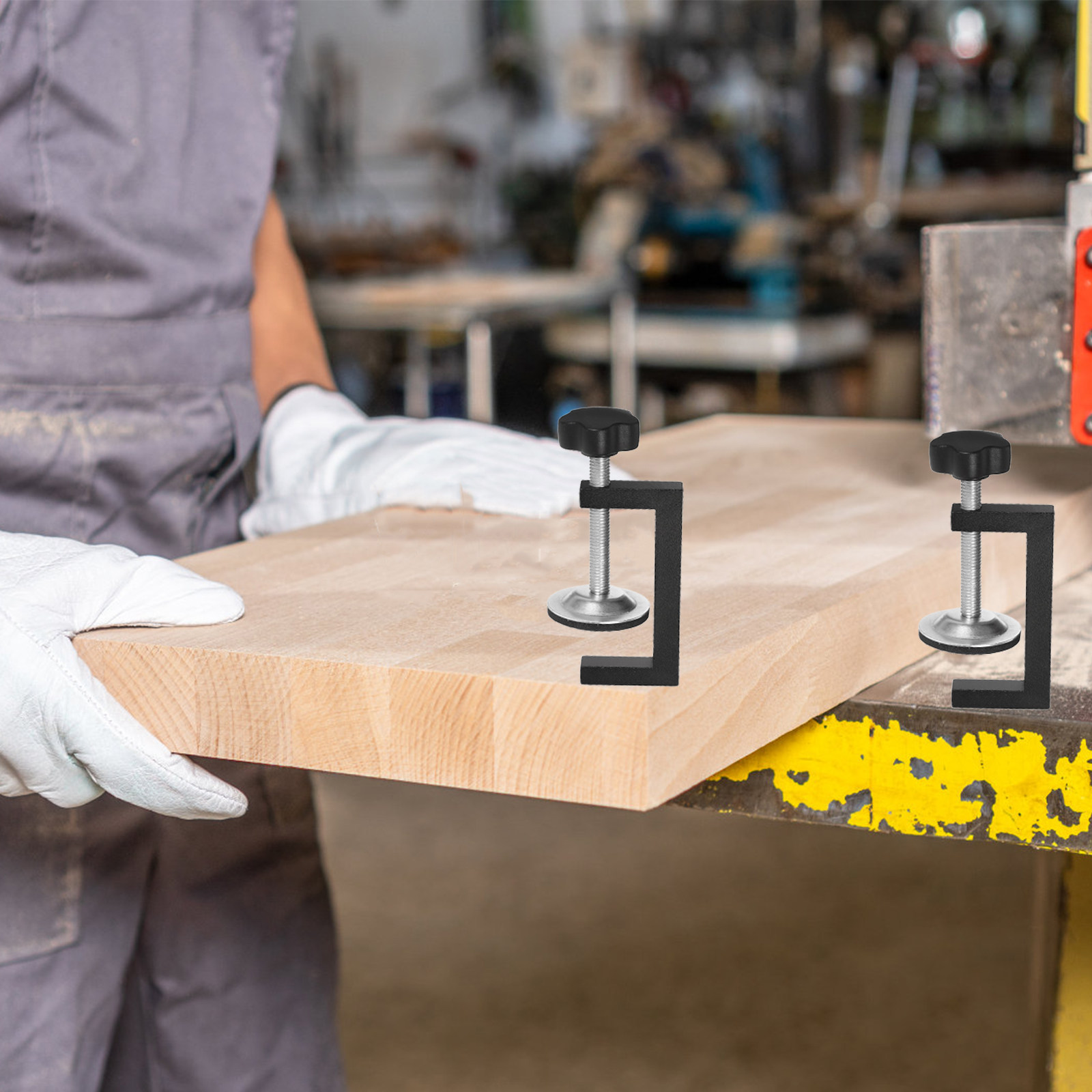 4 piezas de abrazaderas para c - Woodworking Outdoor Furniture reseña y precio
