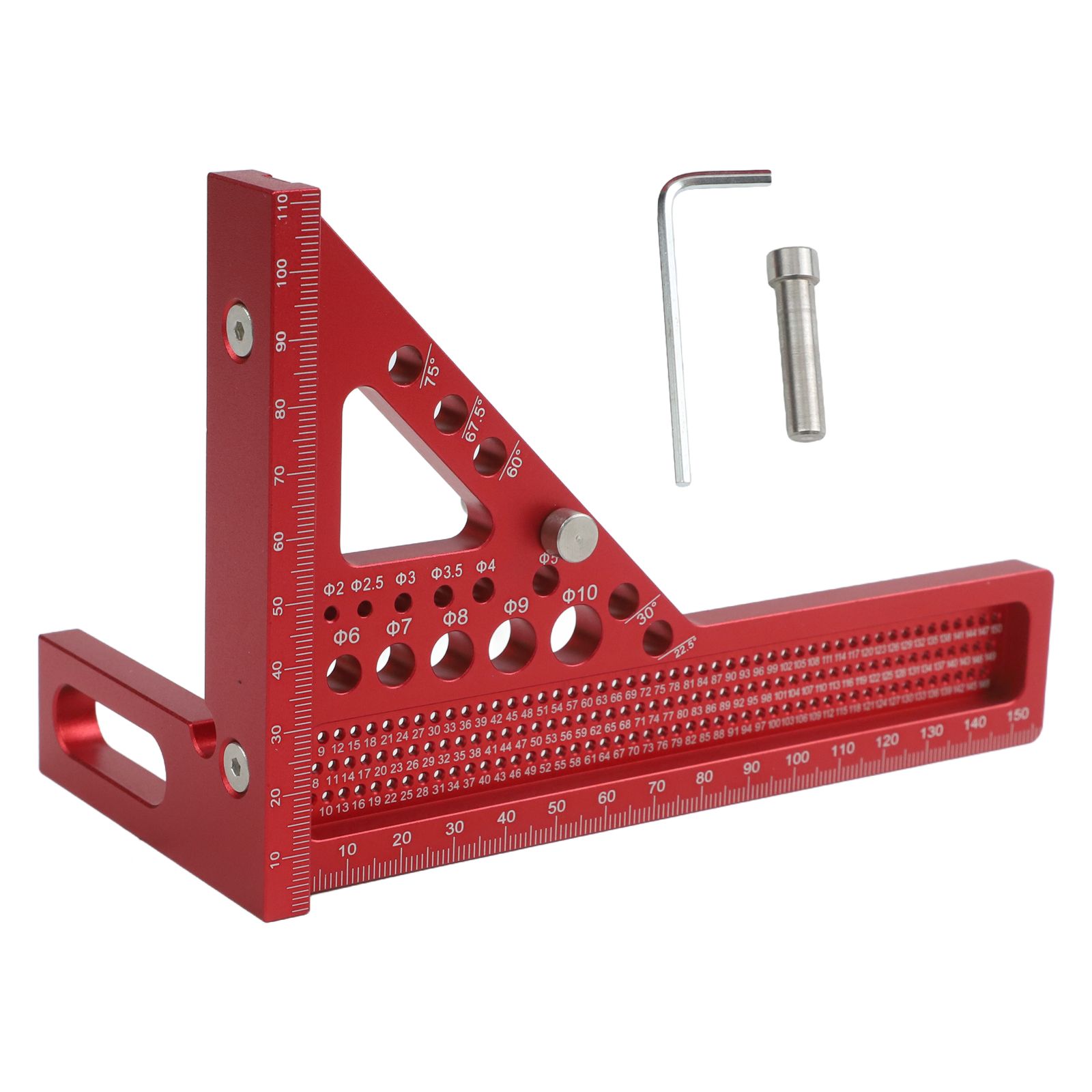 Regla cuadrada de carpintero 3 - Woodworking For Engineers reseña y precio