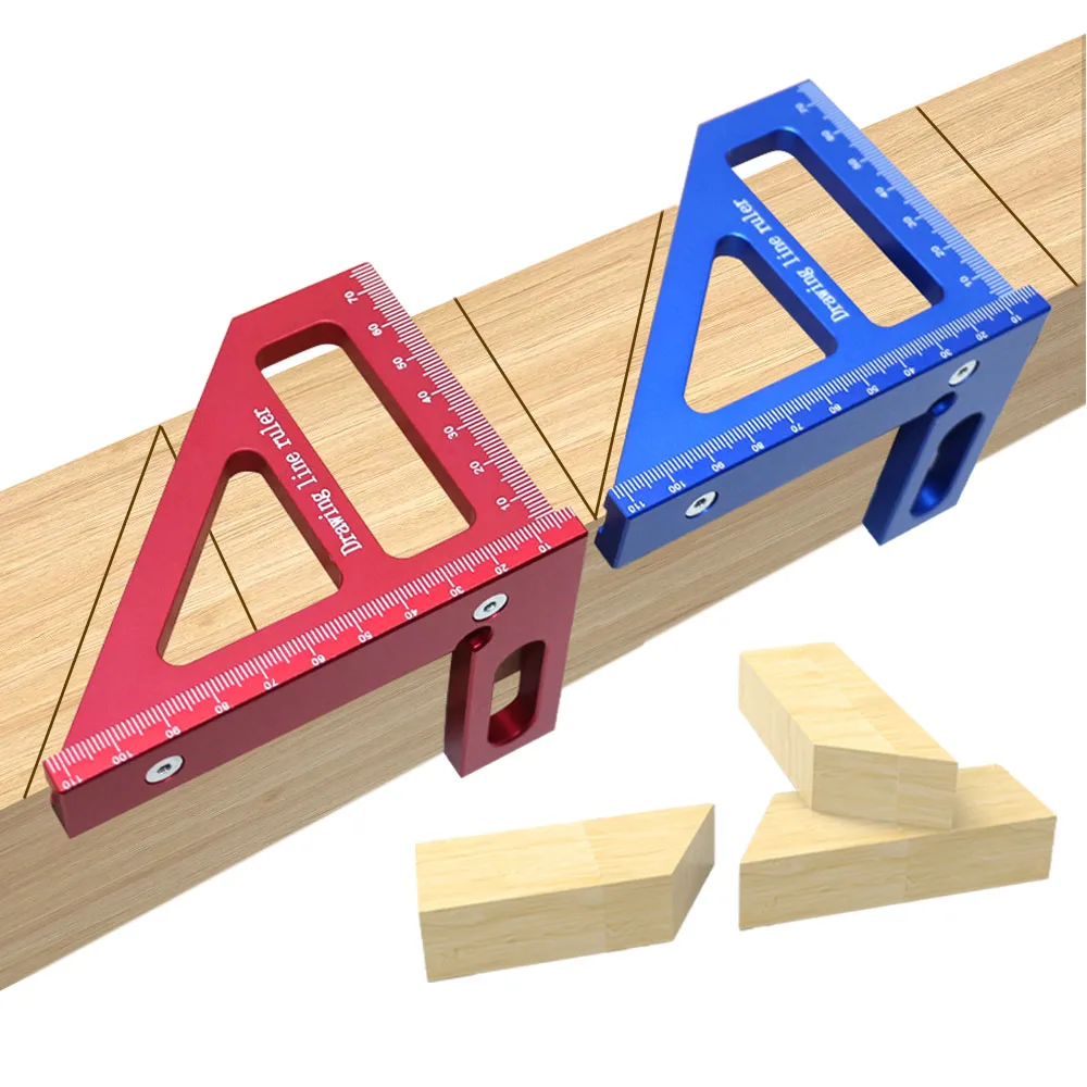 Regla Triangular de Aleación d - Woodworking For Engineers reseña y precio