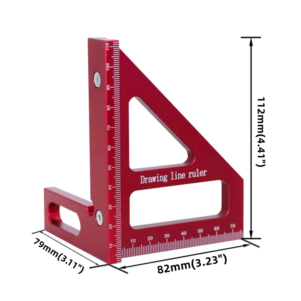 Regla Triangular de Aleación d - Woodworking For Engineers reseña y precio