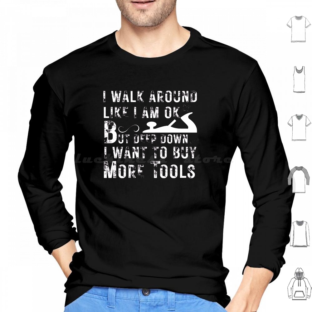 Camisetas con Capucha de Manga - Woodworking Gifts For Men reseña y precio