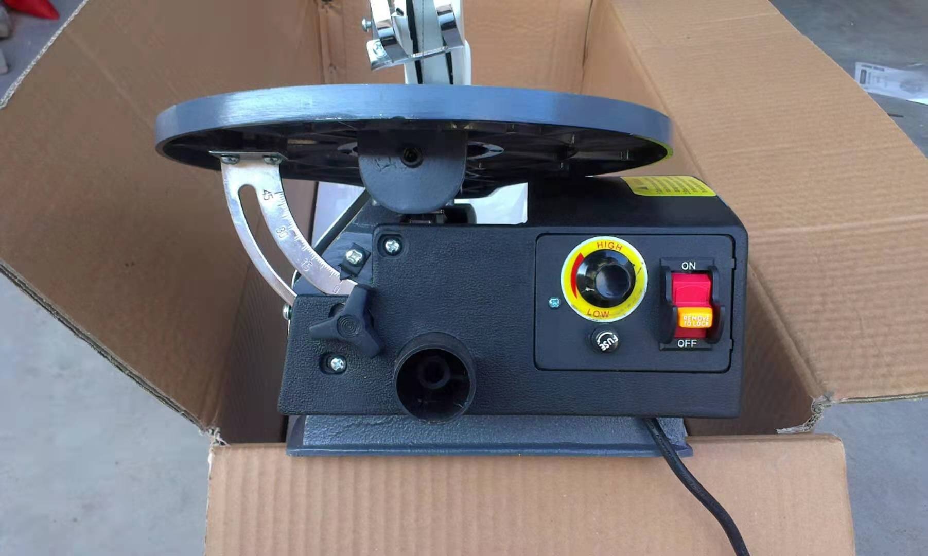 Máquina de carrete de carpinte - Woodworking Electric Saw reseña y precio